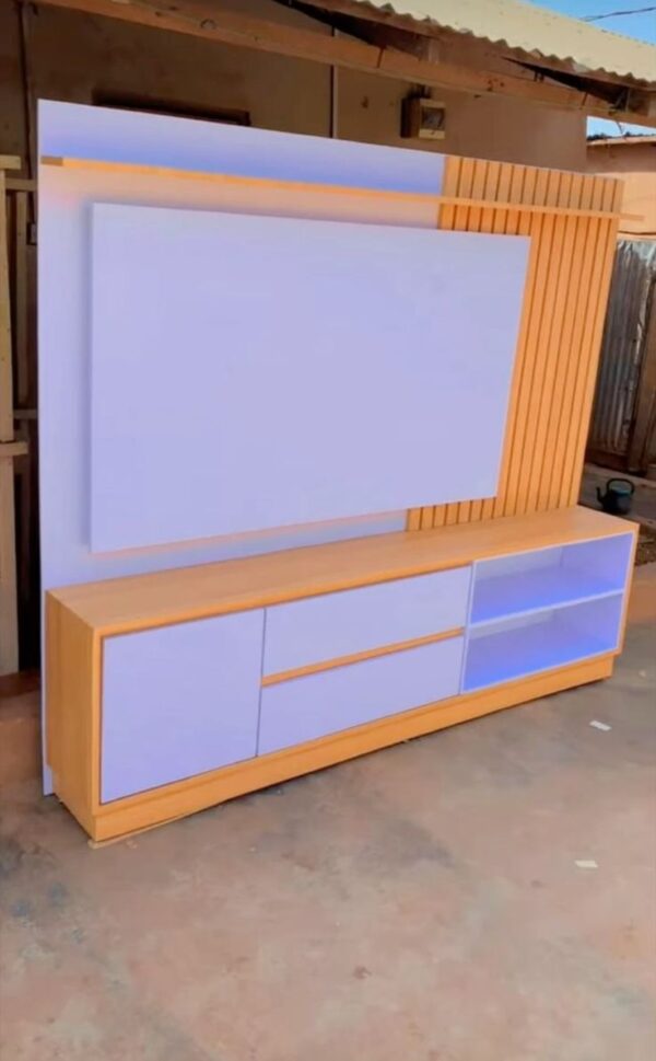 Tv Console Unit With Led Light