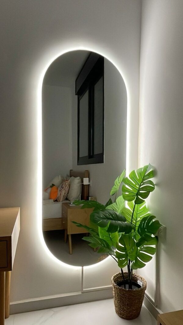 Led Light Wall Dressing Mirror